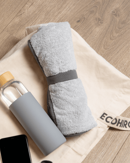 Veroma bamboo cotton gym towel with soft, absorbent fabric, perfect for workouts and fitness activities.