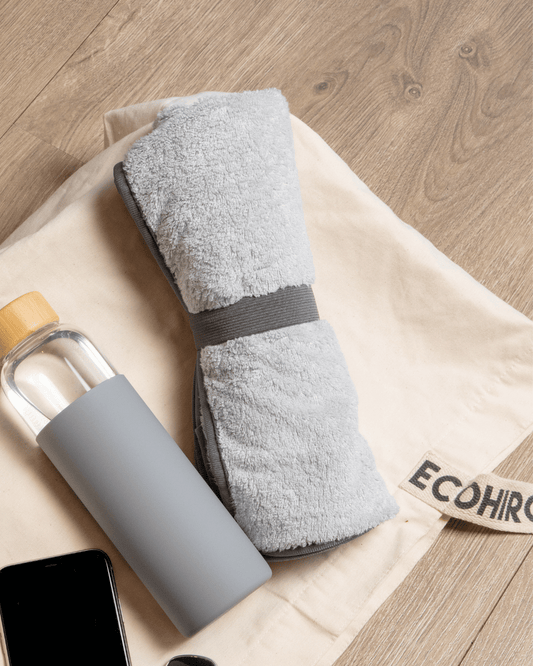 Veroma bamboo cotton gym towel with soft, absorbent fabric, perfect for workouts and fitness activities.